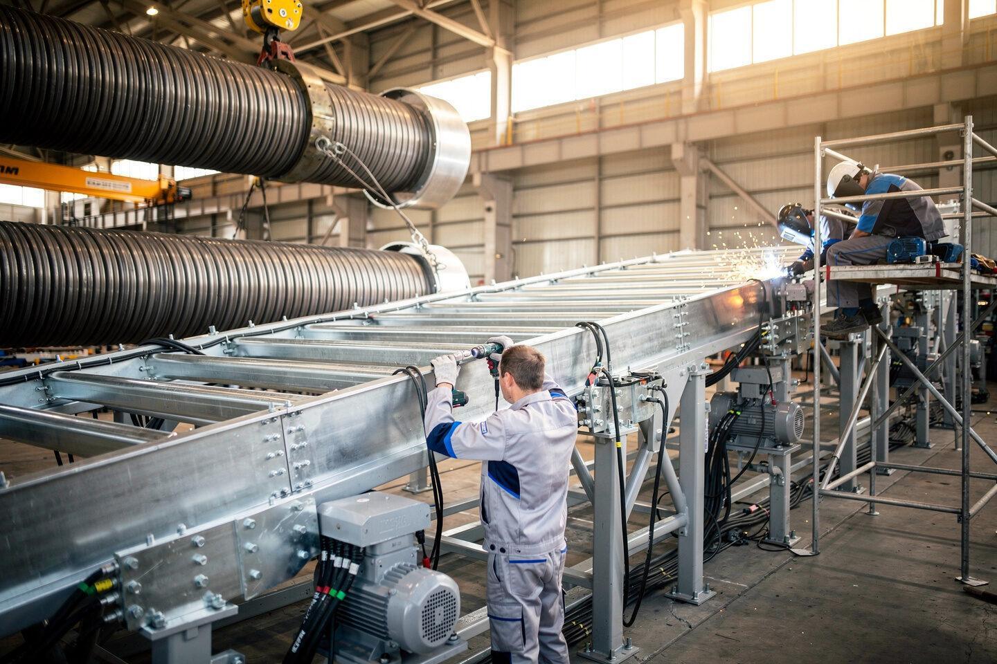 Besondere Leistungen im Anlagenbau und der Industriemontage – Lorenz Fördertechnik