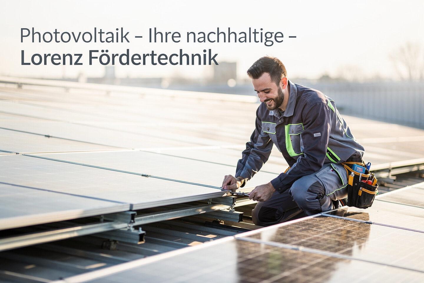 Photovoltaik – Lorenz Fördertechnik