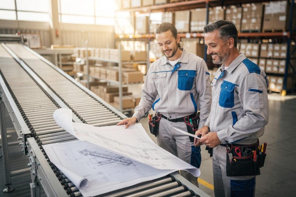 Ihr Projekt mit uns – so läuft’s ab – Lorenz Fördertechnik