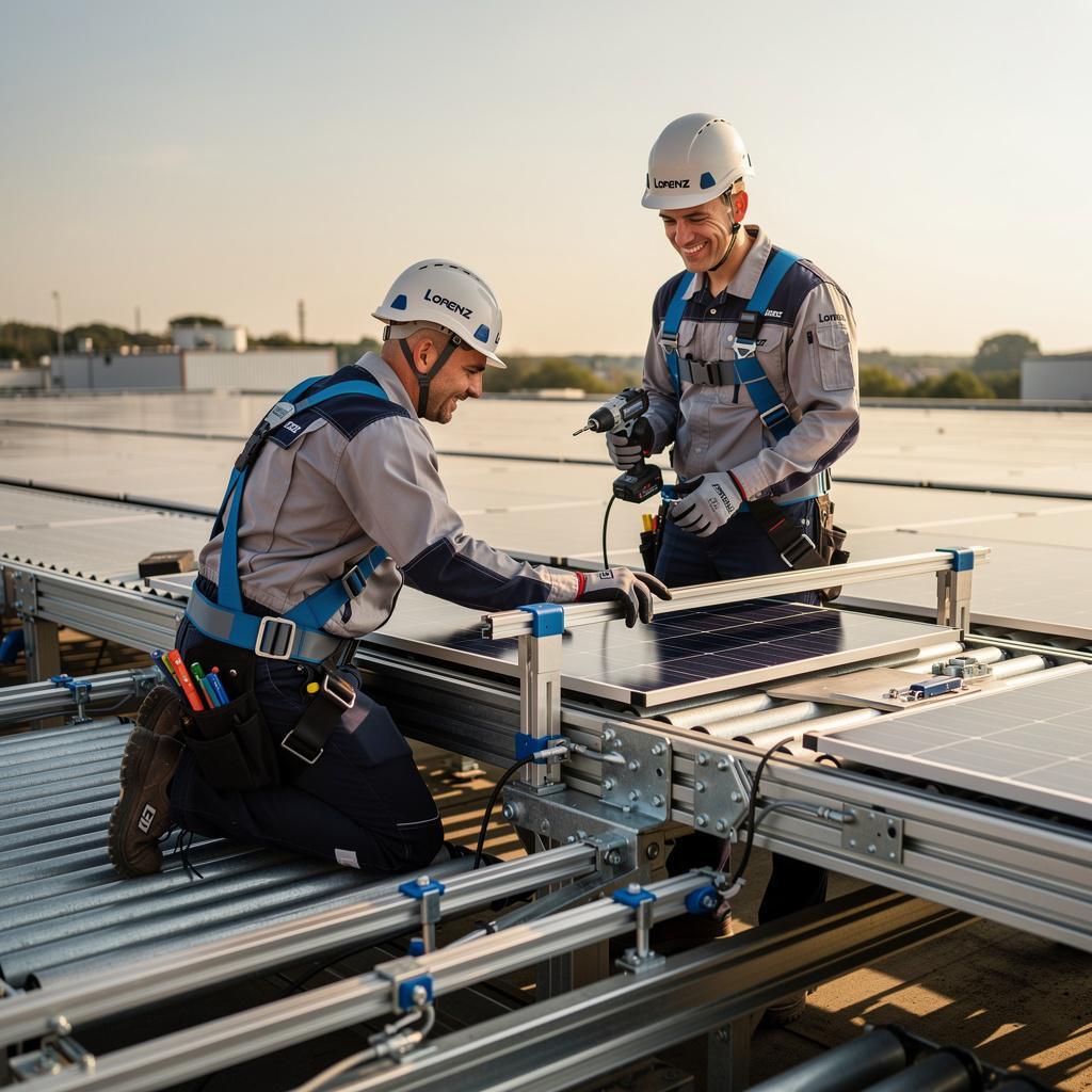 Warum Photovoltaik mit Lorenz Fördertechnik?